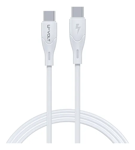 Cable Tipo C A Tipo C 2 Metros Carga Rápida 2.4a U-volt