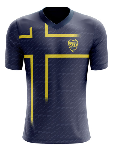 Camiseta Sublimada Boca Suecia  Sub-1