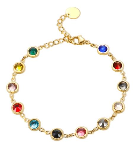 Pulsera Taylor Swift Con Diamantes De Colores