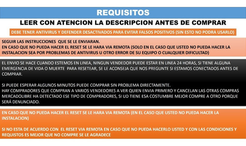 Reset Pack L1210 L1250, L3210 L3250 L5290 (14 Modelos X 1)
