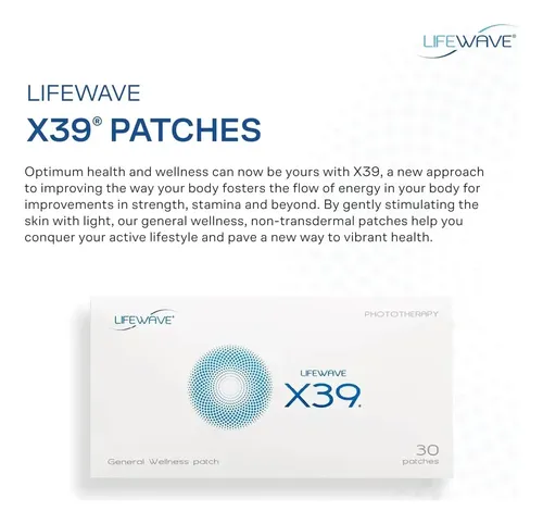 【Momo】LIFEWAVE X39 30パッチ(2027-10) X39 Lifewave Stem Cell Patches 30 '' Preto | Parcelamento sem juros