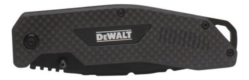 Navaja De Bolsillo De Fibra De Carbono Dewalt Dwht10314