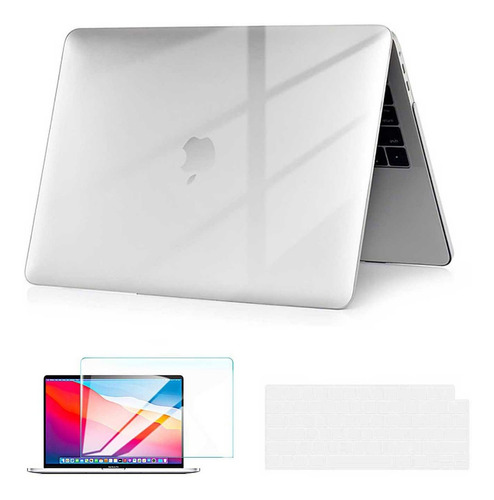 Funda Techprotectus 3en1 Para Macbook Pro 13 M1 Transp