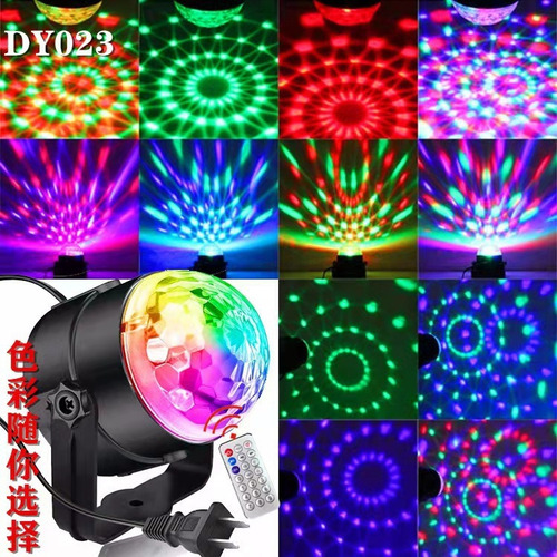 2 Luces Led Coloridas For Discoteca, Escenario, Flash Girat