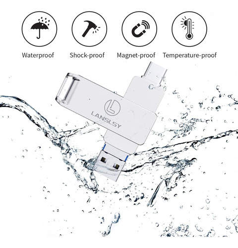 Unidad Flash Usb C Memoria Stick De 128 Gb Usb 3.0 Tipo C Fl