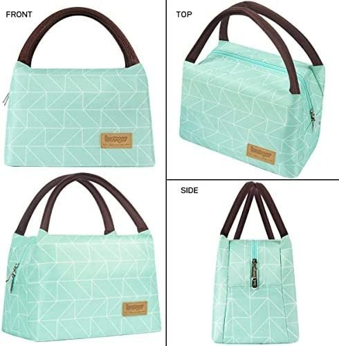 Bolsa Lanchera Buringer Geometry Green