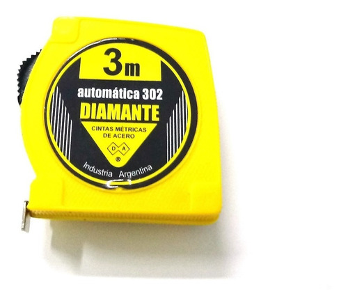 Cinta Metrica Diamante 3 Metros 302 Con  Freno