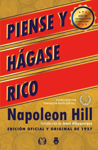 Libro Piense Y Hagase Rico - Napoleon Hill - Original
