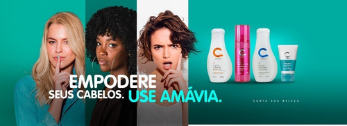 Make Liss Amavia Selagem Cosmético Cabelo Liso Alisamento