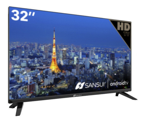 Imagen 7 de 10 de Smart Tv Sansui Smx32v1ha 32 Pulgadas Pantalla Hd Android Tv