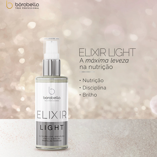 Kit Biokeratin Queratina E Óleo Elixir Light 60ml Bórabella