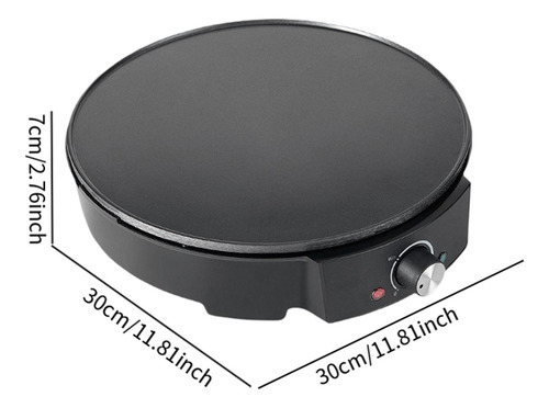 Máquina De Fazer Panquecas, Máquina Redonda De Crepe,