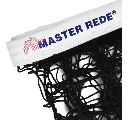 Rede Vôlei De Praia Oficial Master Fio 2mm 02 Faixas Pvc