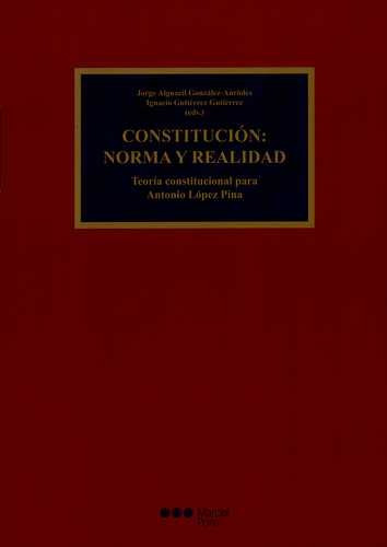 Libro Constitución: Norma Y Realidad. Teoría Constitucional