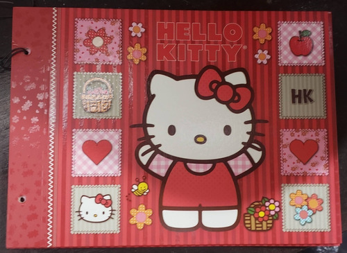 Imagen 1 de 3 de Carpeta Escolar Cordon N5 Hello Kitty Sanrio Maco Original