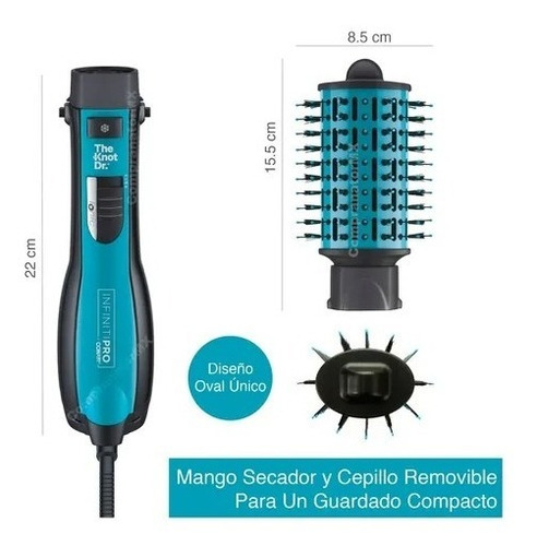 Cepillo Eléctrico De Aire Conair Bc118es