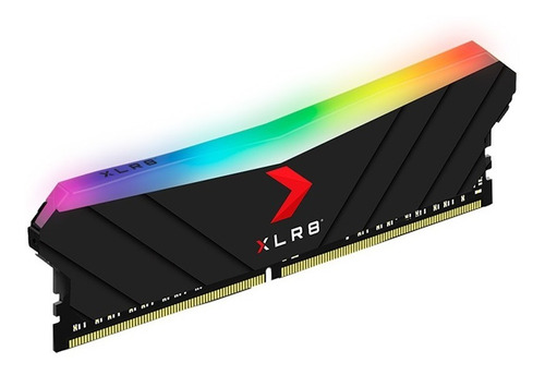 Imagen 6 de 9 de Memoria Ram Pny Xlr8 Gaming Epic-x Rgb Color Negro 16gb Ddr4