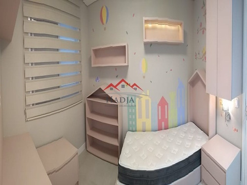 Imagem 8 de 16 de Lindíssimo Apartamento No Condomínio Naturale Em Jundiaí Sp. - Ap00086 - 67827990