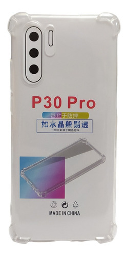 Imagen 2 de 9 de Carcasa Para Huawei P30 Pro Transparente Antigolpe