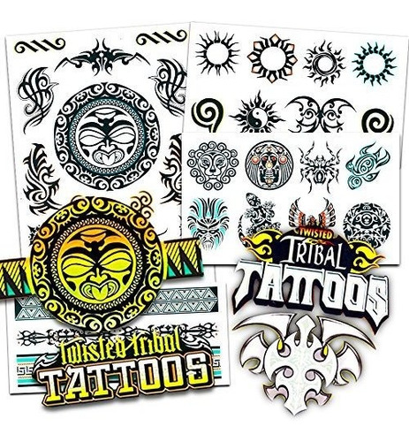 Surtido De Tatuajes Tribales ~ 2 Bolsos ~ 100 Diseños Surtid