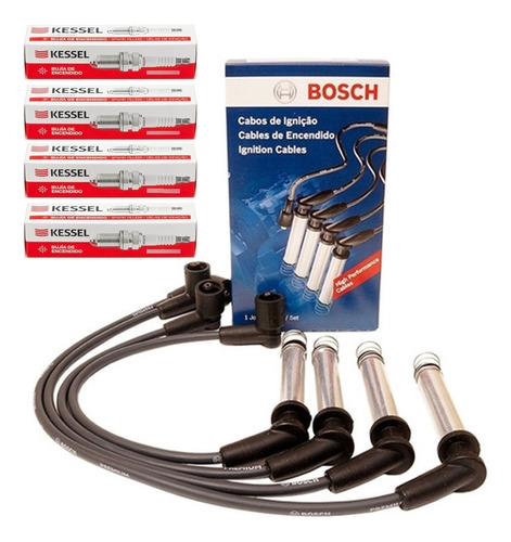 Kit Cables Y Bujias P/ Chevrolet Corsa Agile Classic Wagon