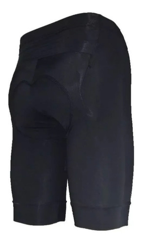 Imagem 6 de 10 de Bermuda Ciclismo Ert Elite Forro De Gel - Preto Liso