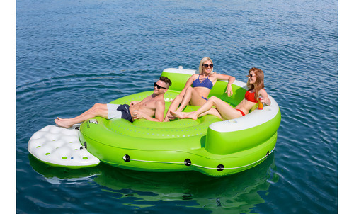 Isla Flotante Inflable 5 Personas Bestway Color Multicolor