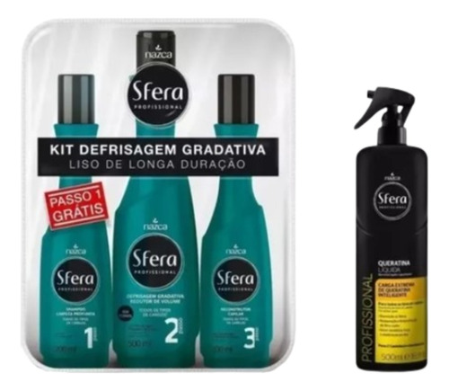 Pack Oferta Progresivo Sfera 3 Pasos + Queratina Líquida 