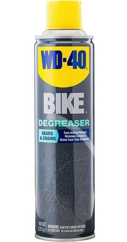 Imagen 1 de 3 de Limpiador Desengrasante Espuma Cadena Bici 10oz Wd-40 Bike