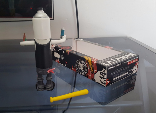Imagen 4 de 4 de Figura De Accion Punk Lataman De Canal Oficial Youtube Negas