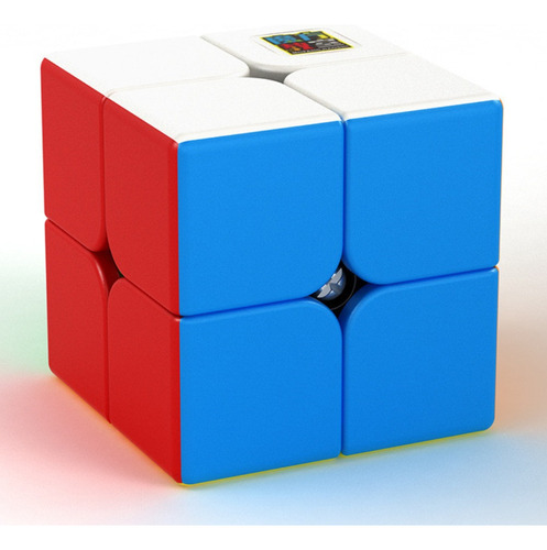Cubo Magico Rubik 2x2 Colores Rompecabezas De Coincidencia