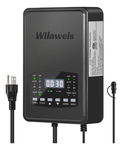 Transformador De Paisaje De Bajo Voltaje De 300 W, Control I