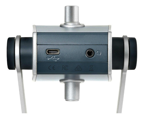 Imagem 8 de 11 de Microfone AKG Lyra condensador estéreo azul/prateado