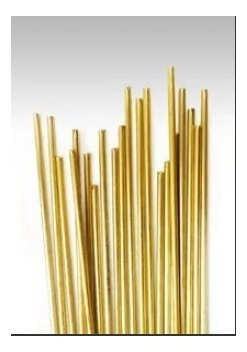 Varilla De Bronce 1/4 Por 1 Metro