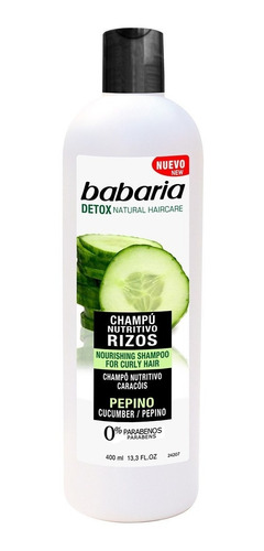 Shampoo Babaria Rizos Pepino - mL a $47