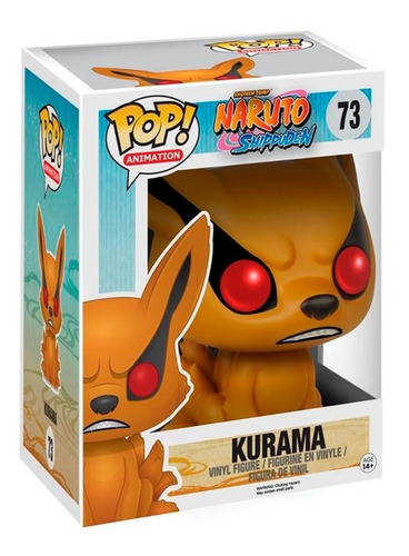Funko Pop! Animation - Kurama (6 PuLG) #73 Naruto Shippuden