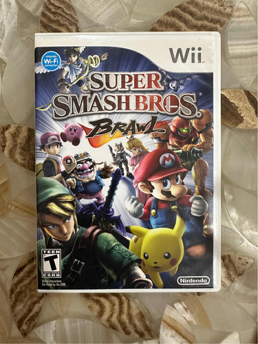Super Smash Bros Brawl Nintendo Wii Original Impecable