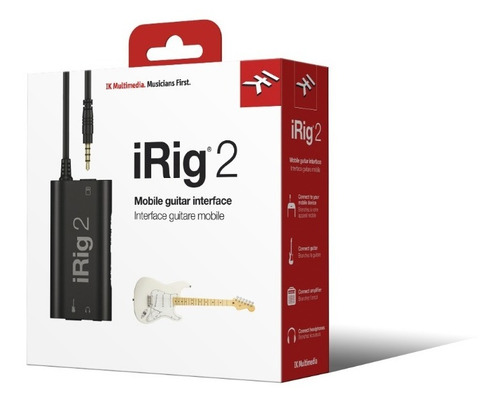 Imagem 4 de 10 de Interface De Audio Guitarra Irig 2 Ios Android Mac Portatil
