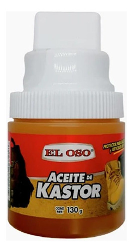 Limpiador De Calzado El Oso Aceite De Kastor 130g