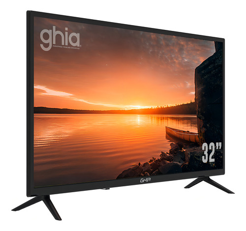 Pantalla Ghia 32 Pulgadas Led Hd 720p Usb Hdmi Rca 60hz