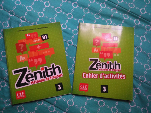 Libro Francés Zénith B1 + Cartilla De Actividades + Cd