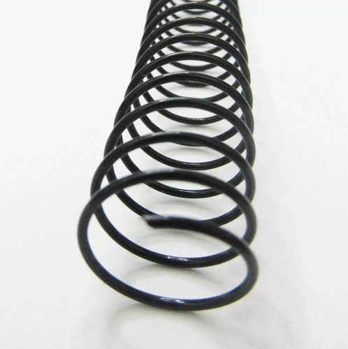 Espiral Para Encadernação Metal Preto A4 17mm 100fls 30un