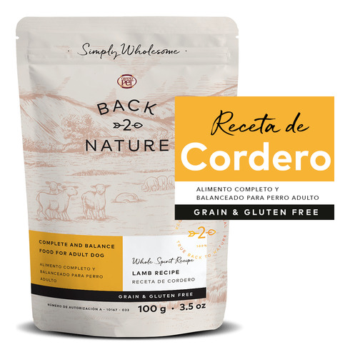 Alimento Completo Y Balanceado Para Perro Receta De Cordero