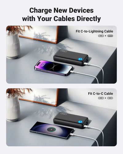 Cargador Celular Carga Rápida Powerbank Smartphone Iniu