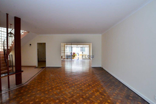 Imagem 5 de 27 de Casa Com 3 Dormitórios E Edícula, 271 M² Para Locação Por R$ 10.000/mês Na Região Da Vila Nova Conceição - Ca1807