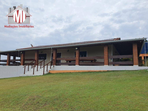 Imagem 3 de 30 de Linda Chácara Com 03 Dormitórios, Riacho, Piscina, Campinho, À Venda, 3000 M² Por R$ 900.000 - Zona Rural - Pinhalzinho/sp - Ch0787