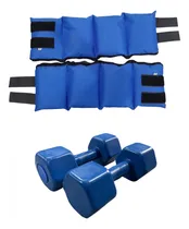 Comprar Kit Entrenamiento Par Tobilleras 3kg + Par Mancuernas 2kg