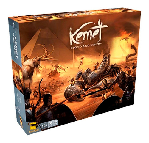 Kemet Blood And Sand - Jogo De Tabuleiro - Conclave (pt-br)