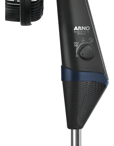 Ventilador de columna Arno Xtreme Force negro VB4c de 40 cm