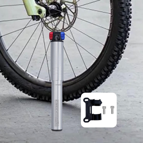 Bomba De Aire Manual Compacta Para Bicicleta, 160 Psi,